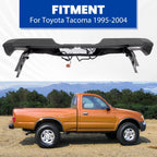 Chrome Rear Steel Step Bumper for Toyota Tacoma (1995–2004)
