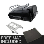 Razor Trunk Backrest Pad for Harley Touring (2014–2026) Chrome Mount
