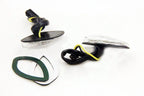 Clear Flush Mount LED Turn Signals for Honda CBR 600 F4i (2001–2007)