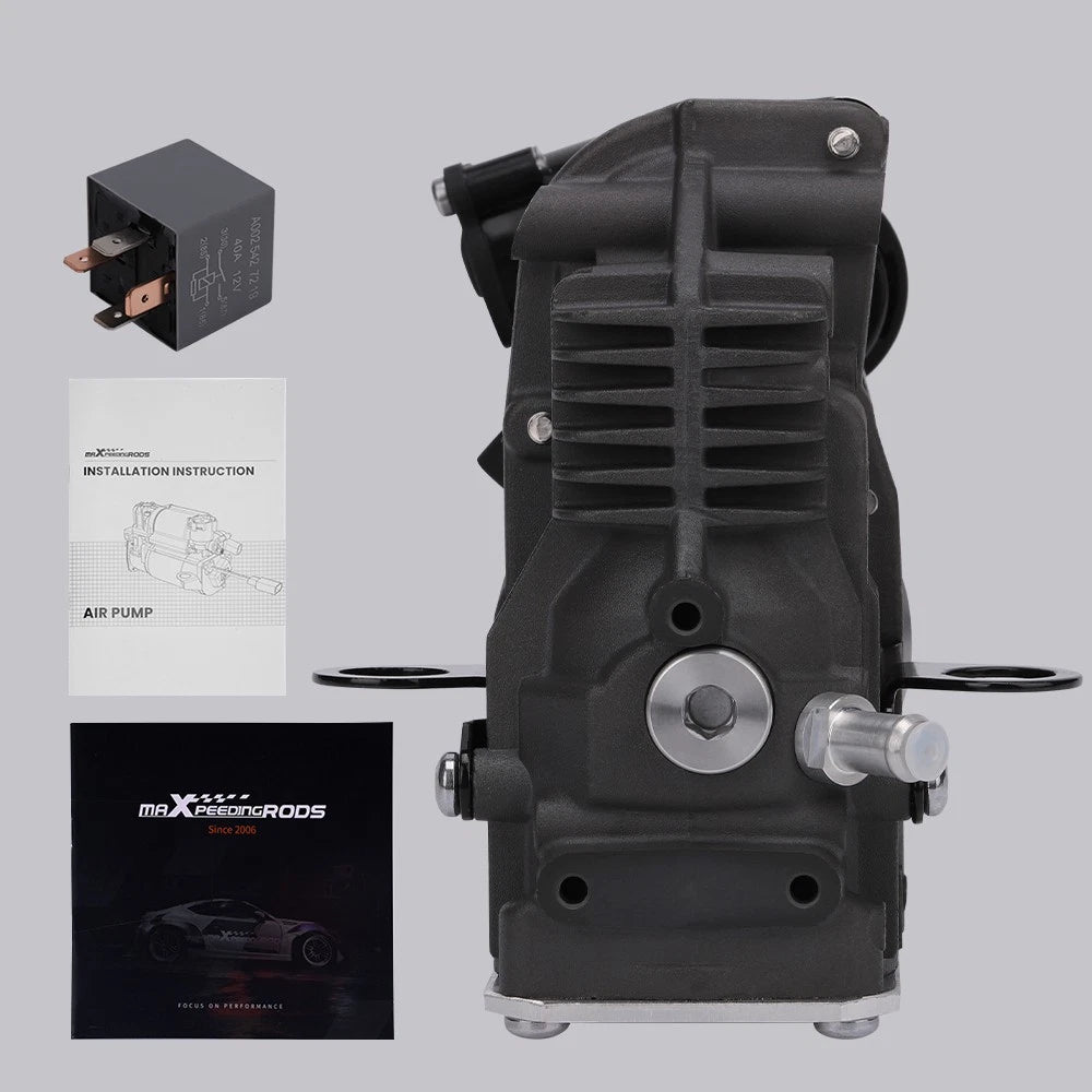Air Suspension Compressor Pump +Relay For Mercedes Benz 4 Matic GL450 1663200104