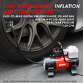 125 PSI Electric Air Compressor Inflator for Car Bike with LED Reading