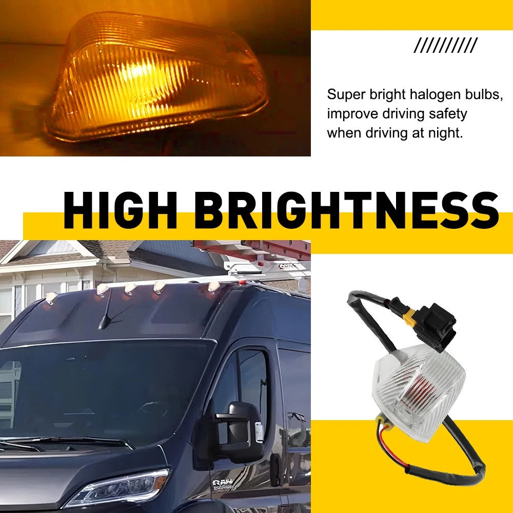Front Roof Marker Lamp Light for Dodge ProMaster 1500 2500 3500 (2014–2023)