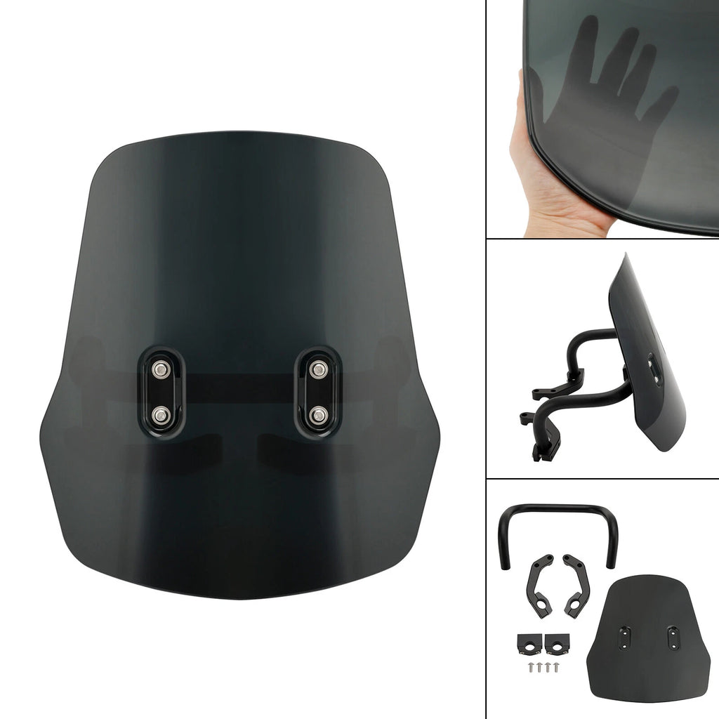 Windshield Windscreen + Bracket for Honda CRF250L/S CRF250M CRF300L (2021–2022)
