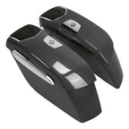 Saddlebag Speaker Cutouts for Indian Roadmaster (2019–2025) Steel Gray