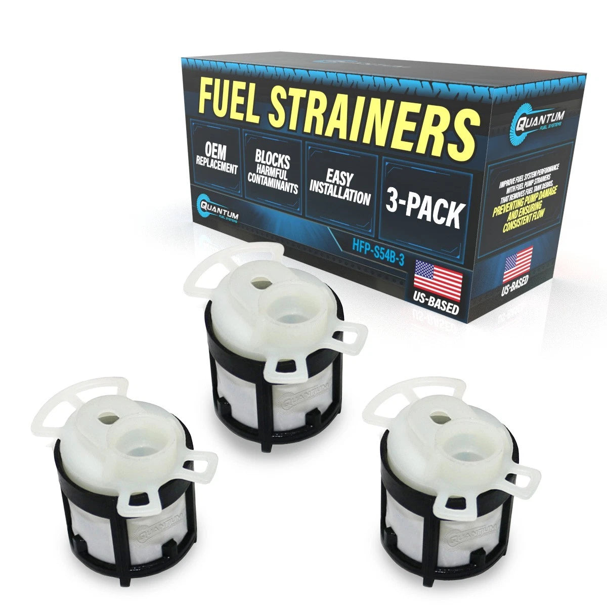 3X Fuel Pump Filter Strainers for KTM 450 SX-F (2012–2020) #78107088300