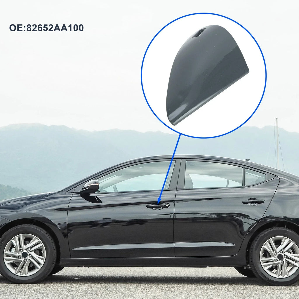 Front Left Door Handle Cover for Hyundai Elantra MK7 (2020-2023) Gray