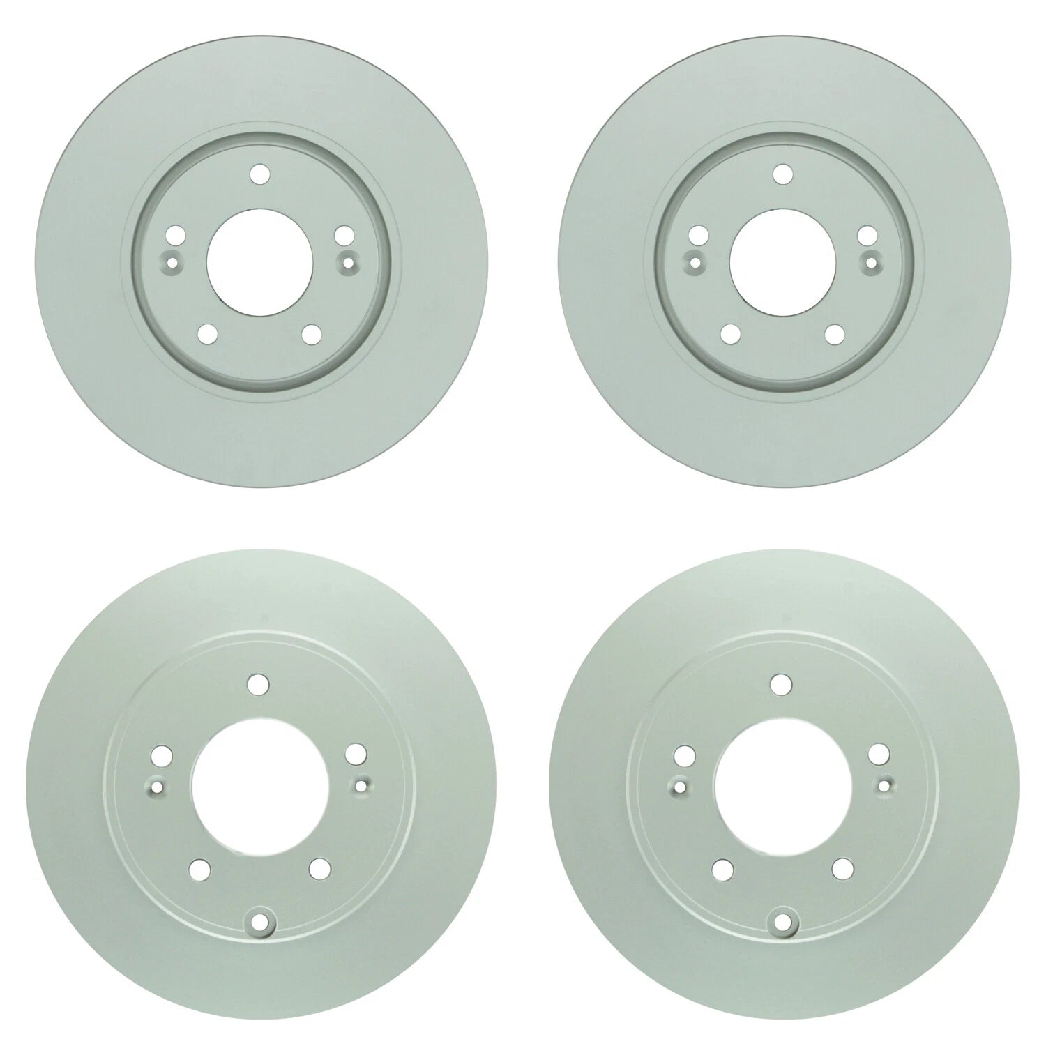 Disc Brake Rotors Kit for Kia Optima, Hyundai Sonata (FWD) (2011–2019)