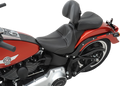 Saddlemen Dominator Pillion Pad for Motorcycle (Standard Reach, Black/Gray)