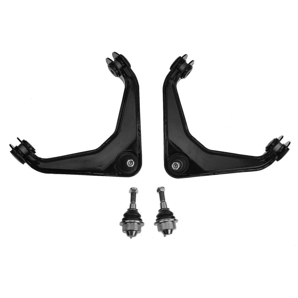 Set of 4 Front Control Arms with Ball Joints for Chevrolet Silverado GMC Sierra
