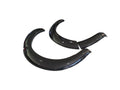 Front Gloss Black Fender Flares for Nissan Navara (2021-2022)