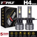 Set of 2 H4 LED Headlight Bulbs for  