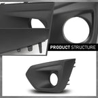 Fog Light Bezel Cover for Subaru Impreza (2012–2014) Left Side