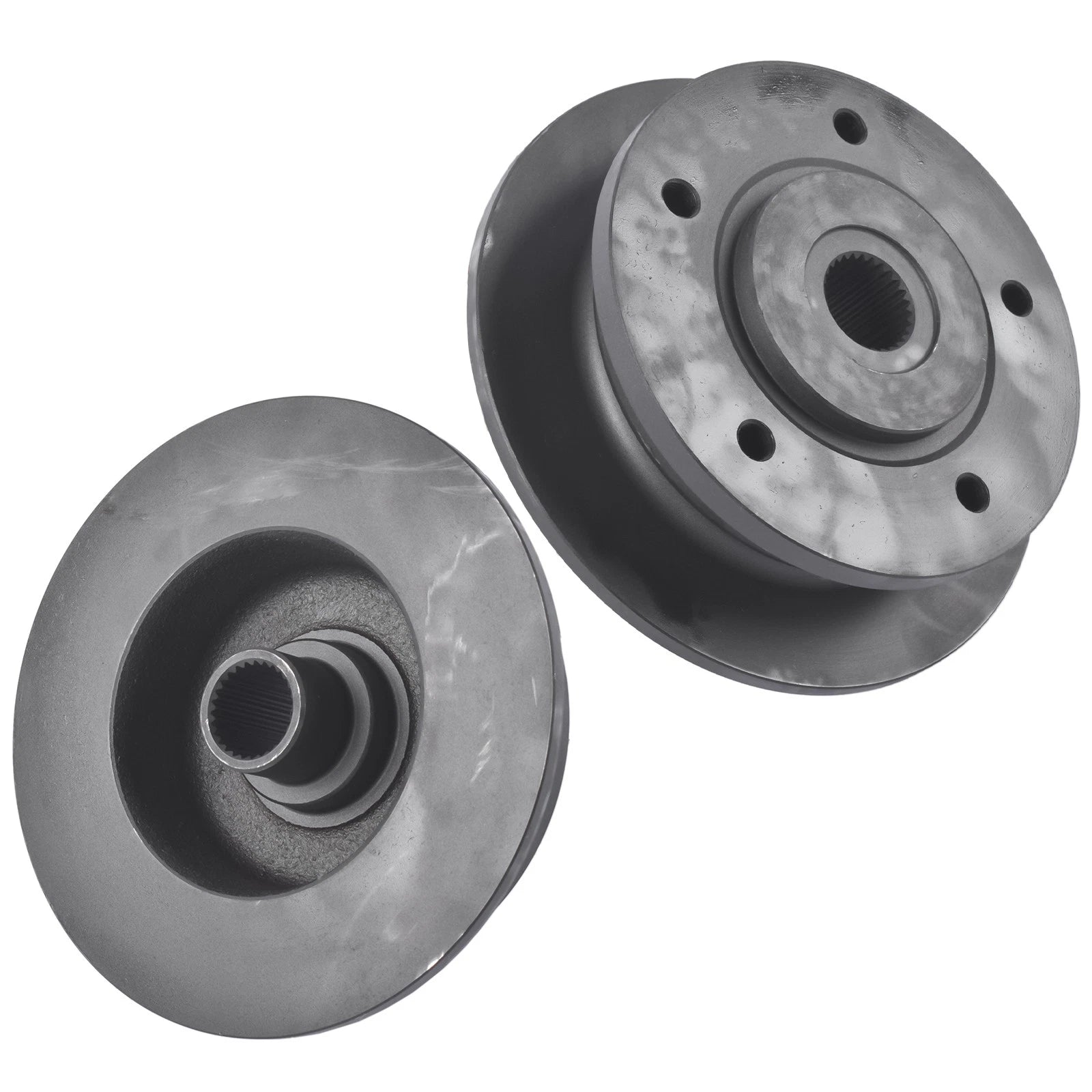 Pair Front Brake Hub Rotors for John Deere Gator HPX (2004-2014)