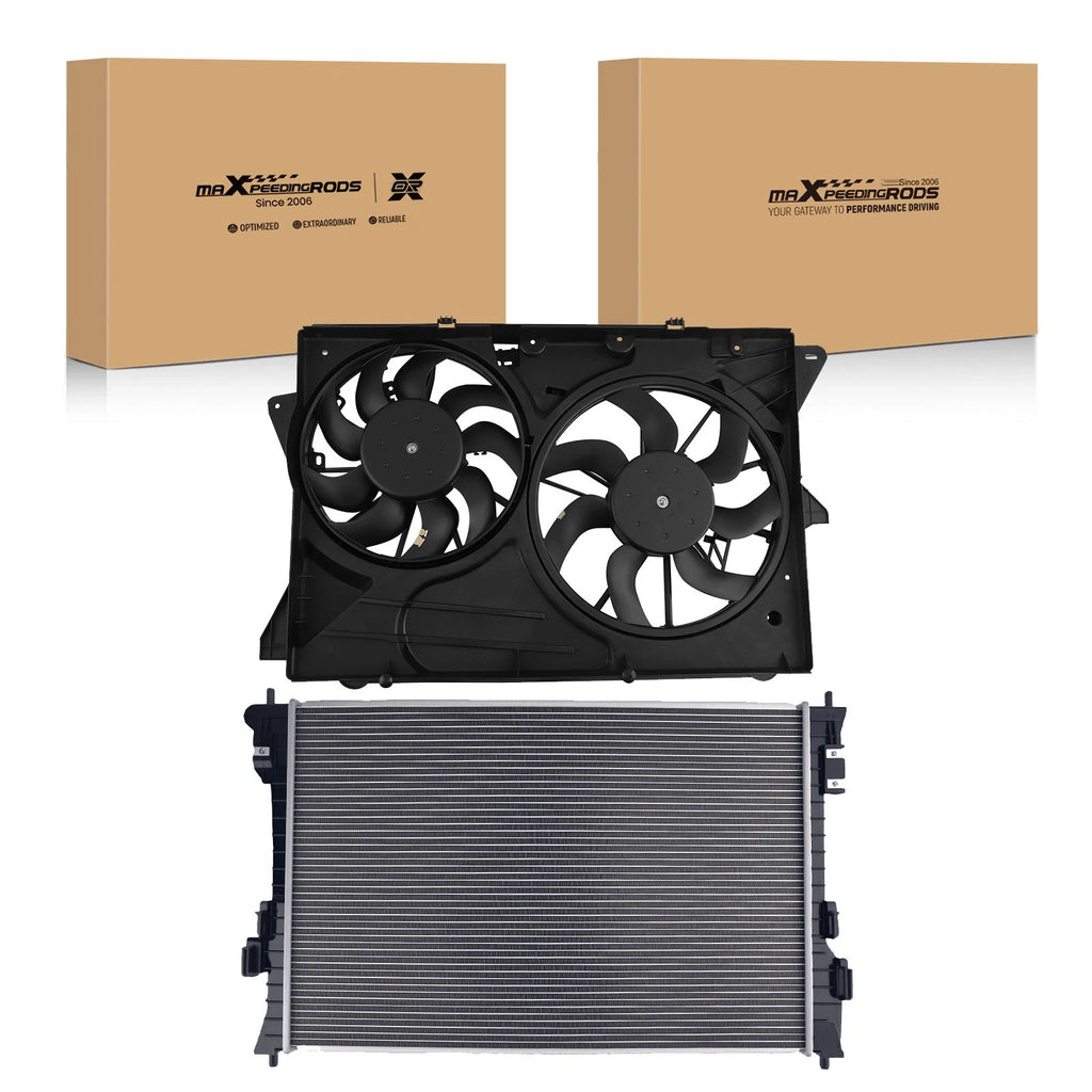 Radiator and Cooling Fan Assembly for Ford Flex (2013-2019)