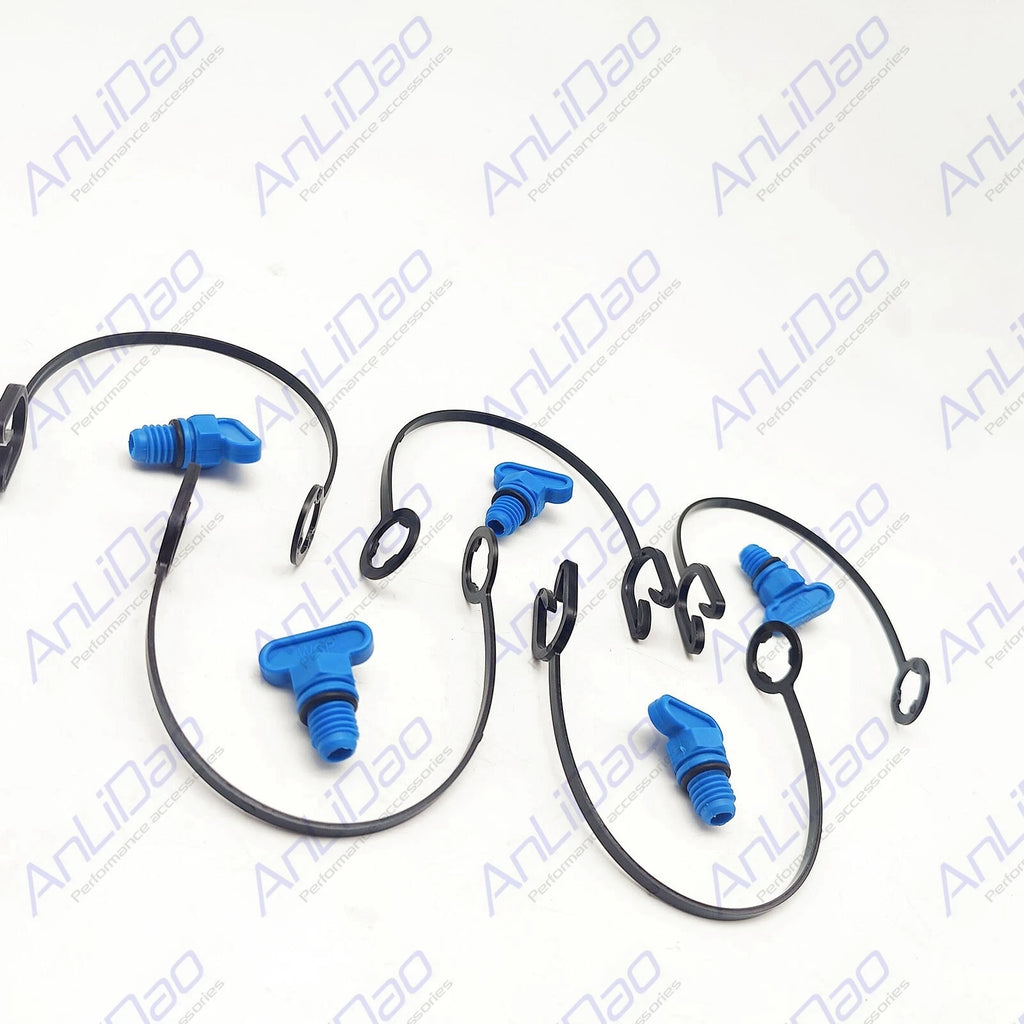5Pcs Retaining Drain Plug Strap O-Ring for Volvo Penta (21114522, 3849500, 3849892)