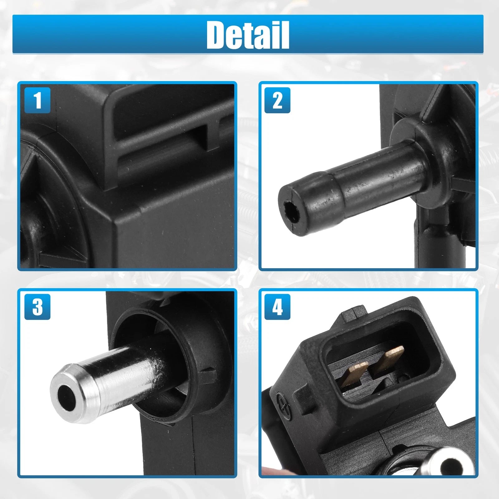 Vapor Canister Purge Valve BL3E-9K378-BA for Ford Expedition (2015–2017)
