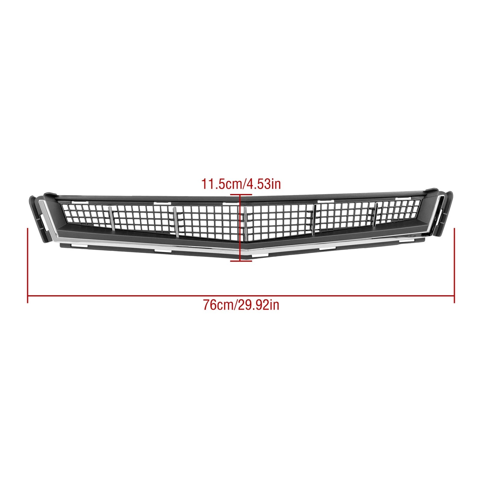 Front Bumper Lower Grille for Cadillac CTS (2008–2011) - Gray