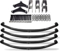 6000lb Tandem Trailer Axle Suspension Kit for Trailer (3000lb Leaf Springs)