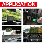 6 Gang On/Off Switch Panel for Automotive with 7 Color LED Lights
