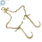 Trailer Hitches with Grab Hooks for V-Chain Bridle (G70, 5/16" × 3', 15")