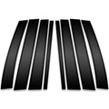 8pc Carbon Fiber Pillar Post Covers for 2003-2015 Volvo XC90 - SRC1283
