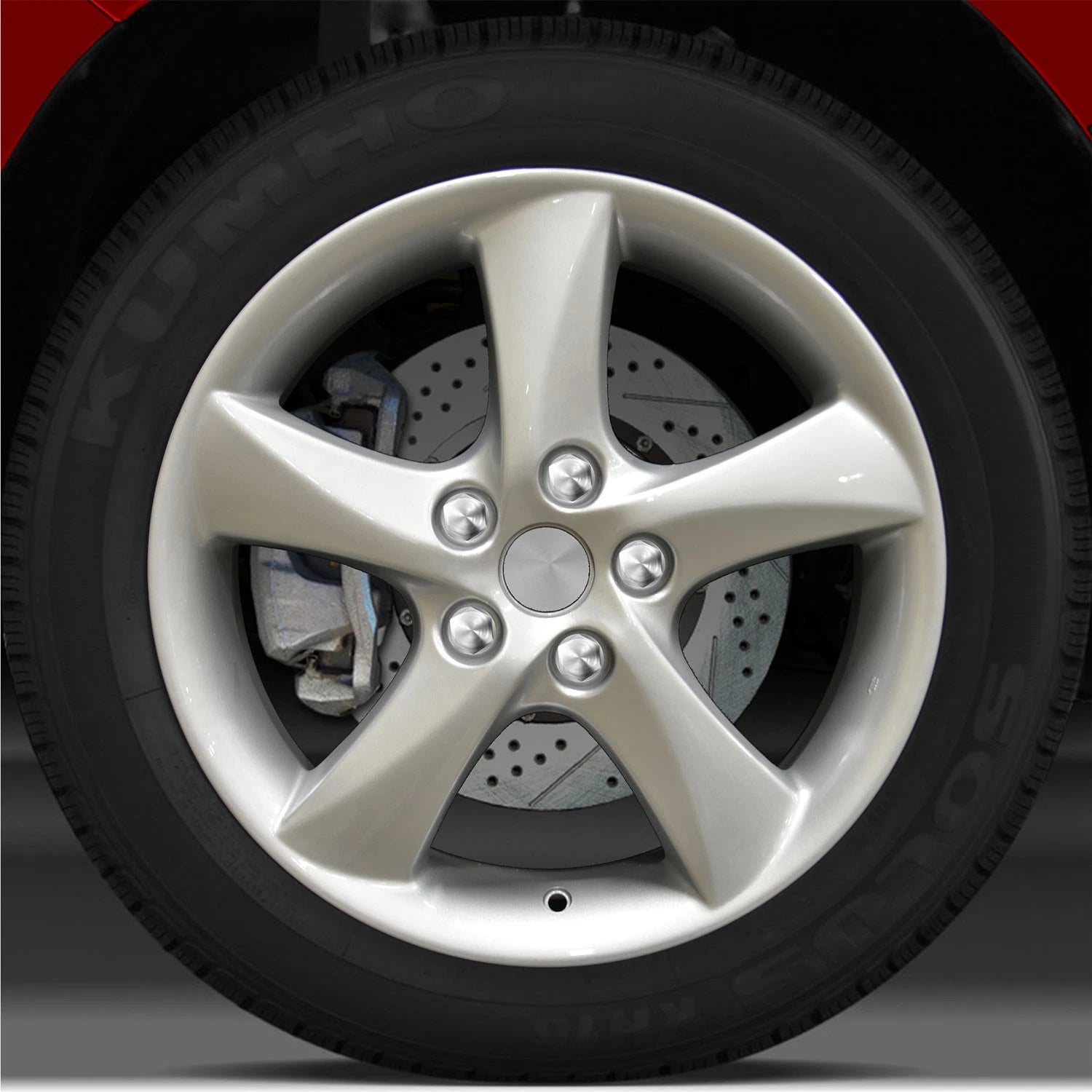 17x7 Factory Wheel (Bright Fine Silver) For 2002-2008 Mazda 6
