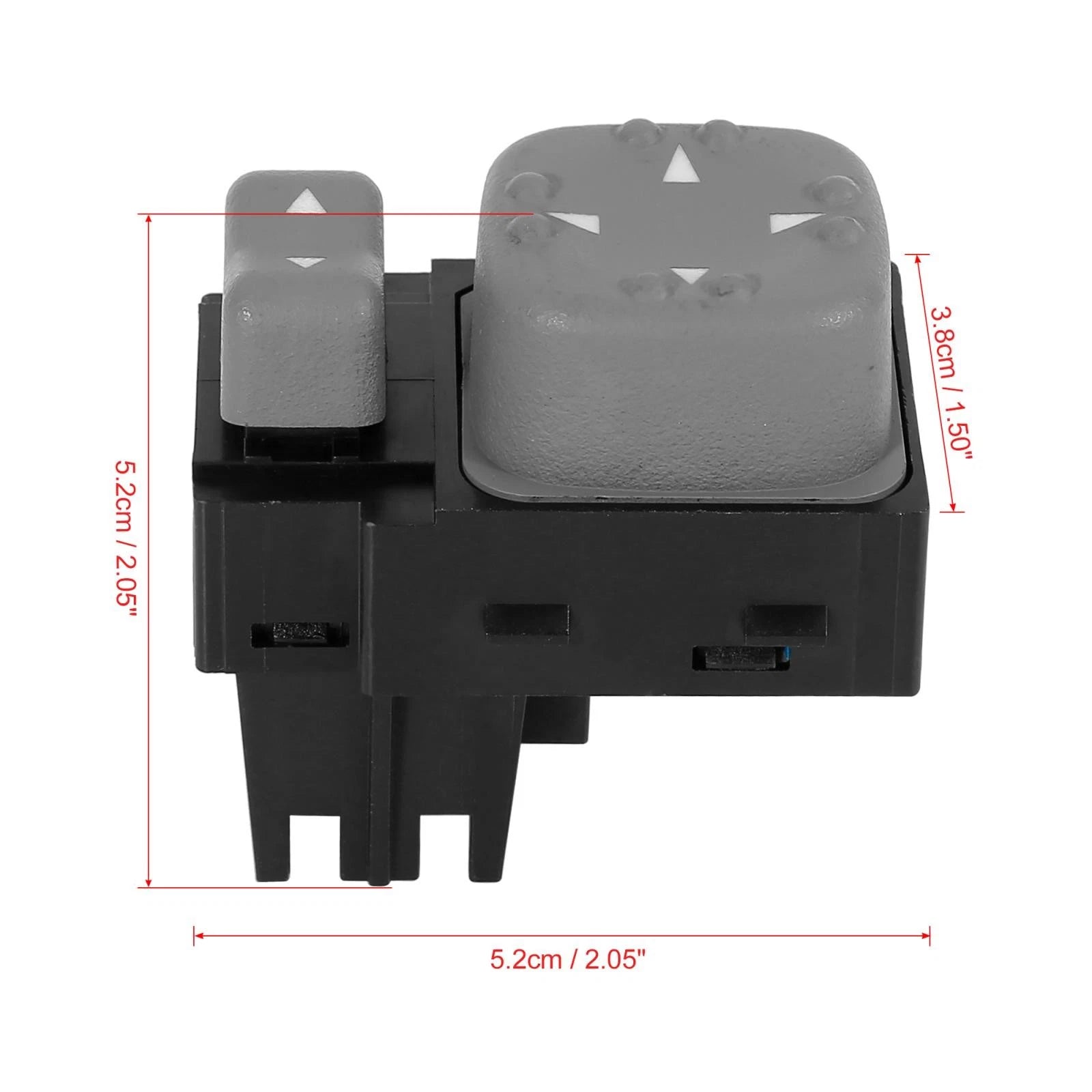 Power Rear View Mirror Switch 19259976 for Chevrolet S10 (1998–2004)