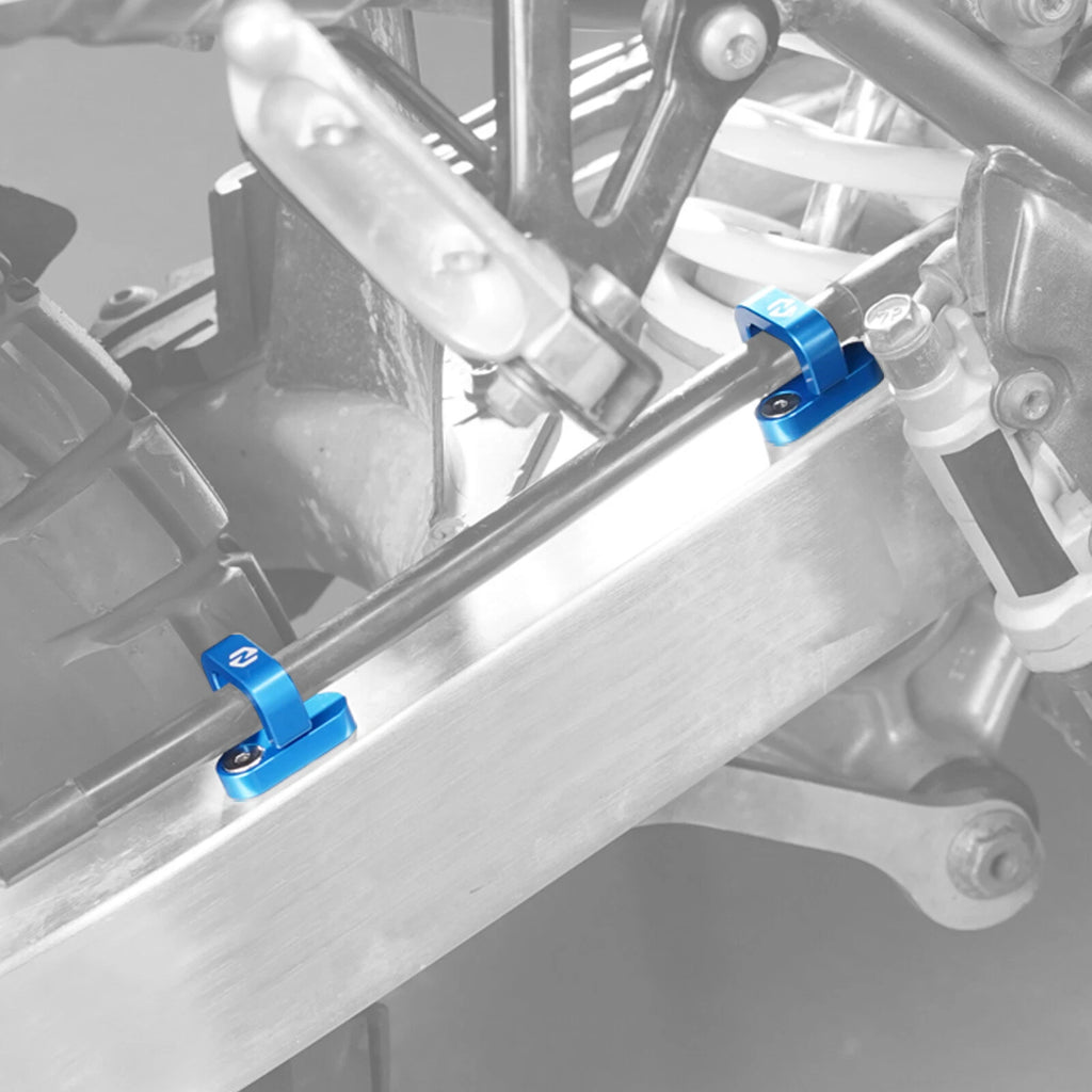 Rear Brake Line Hose Clamps for Suzuki DR650SE (2001–2026) DRZ400 (2000–2004)