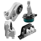 Set of 4 Motor & Trans Mounts for Chevy Equinox (2010–2017) & GMC Terrain (2010–2016) 2.4L