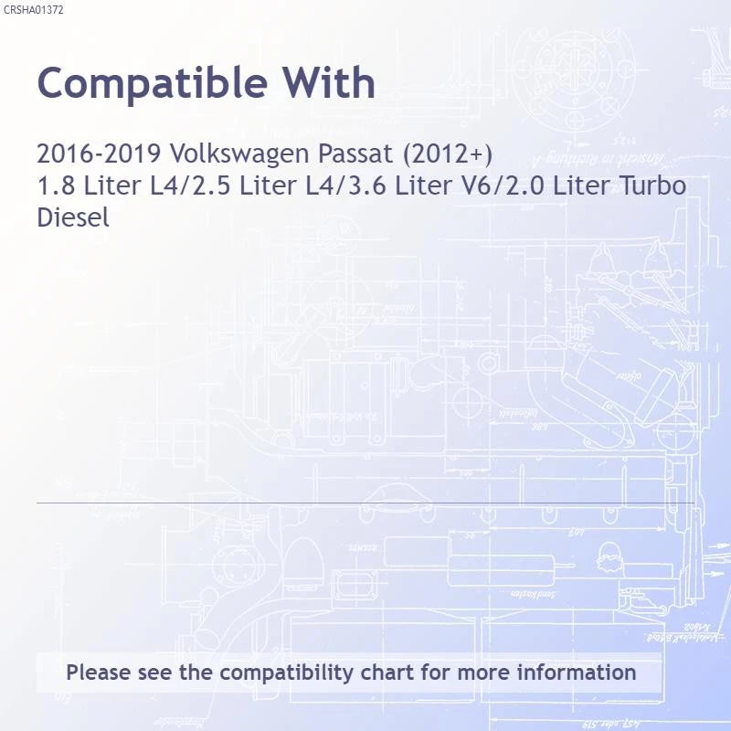 Replacement A C Condenser for Volkswagen Passat (2016–2019)