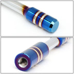 5" Screw-On Aluminum Antenna Mast for Universal Pickup Car