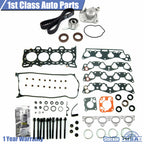 Set of Head Gasket Bolts with Timing Belt and Water Pump for Honda Civic (1996–2000)