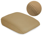 Center Console Lid Armrest Cover for VW EOS (2007–2015) Beige Synthetic Leather