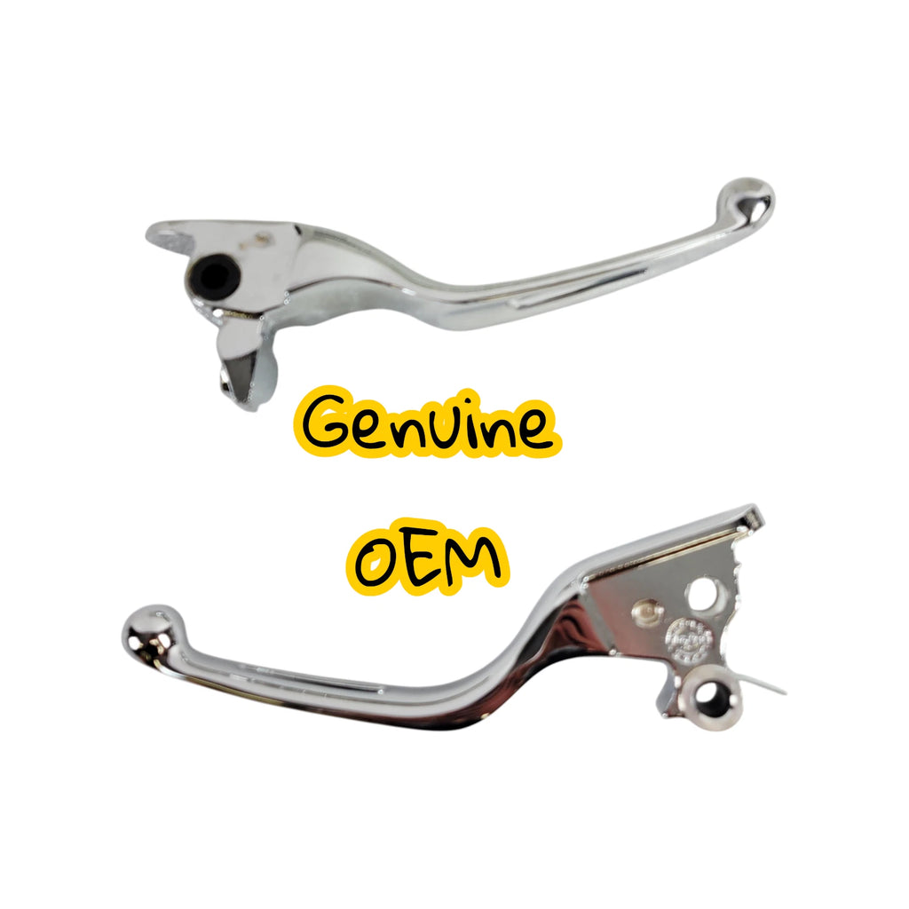 Chrome Slotted Hand Control Lever Kit for Harley Davidson Touring (2021–2025) 36700274