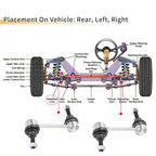 2X Rear Stabiliser Sway Bar Link for Toyota Corolla (1988–2002) No.K9545