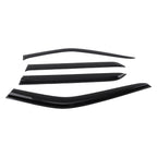 Set of 4 Rain Guards Window Deflector for Ford Explorer (2020–2024) Black
