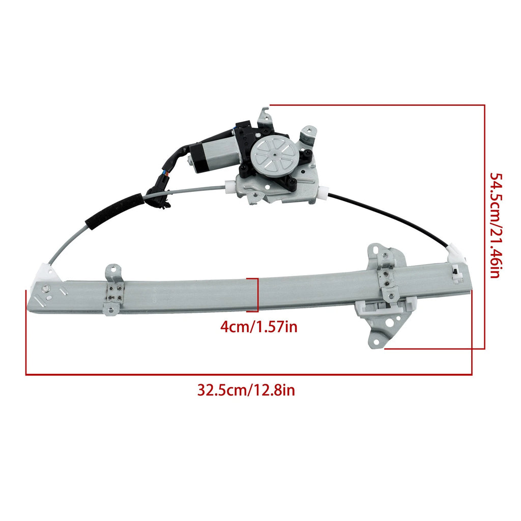 Front Left Power Window Regulator with Motor for Nissan Tiida (2007–2010)