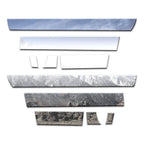Diamond Grade 10pc 5 1/2" Rocker Panels for 14-18 GMC Sierra Regular Cab 8' Bed