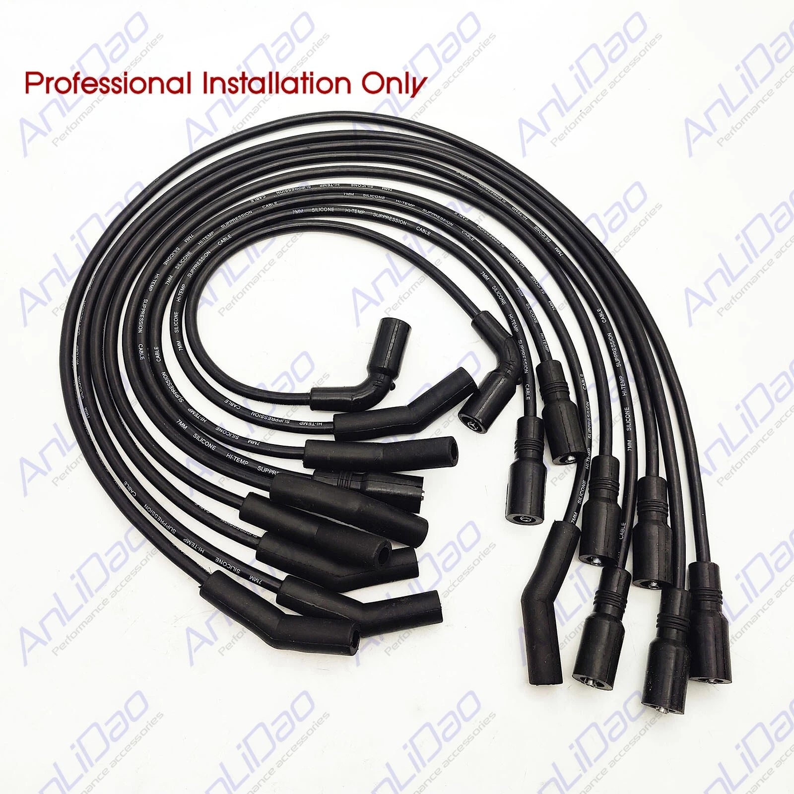 Ignition Spark Plug Wire Set for Volvo Penta V8 5.0 5.7 L (2000–2009) 3888328