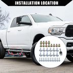 Car Pedal Screw Mountings for Dodge Ram 1500 2500 (2010-2023) - 1 Set
