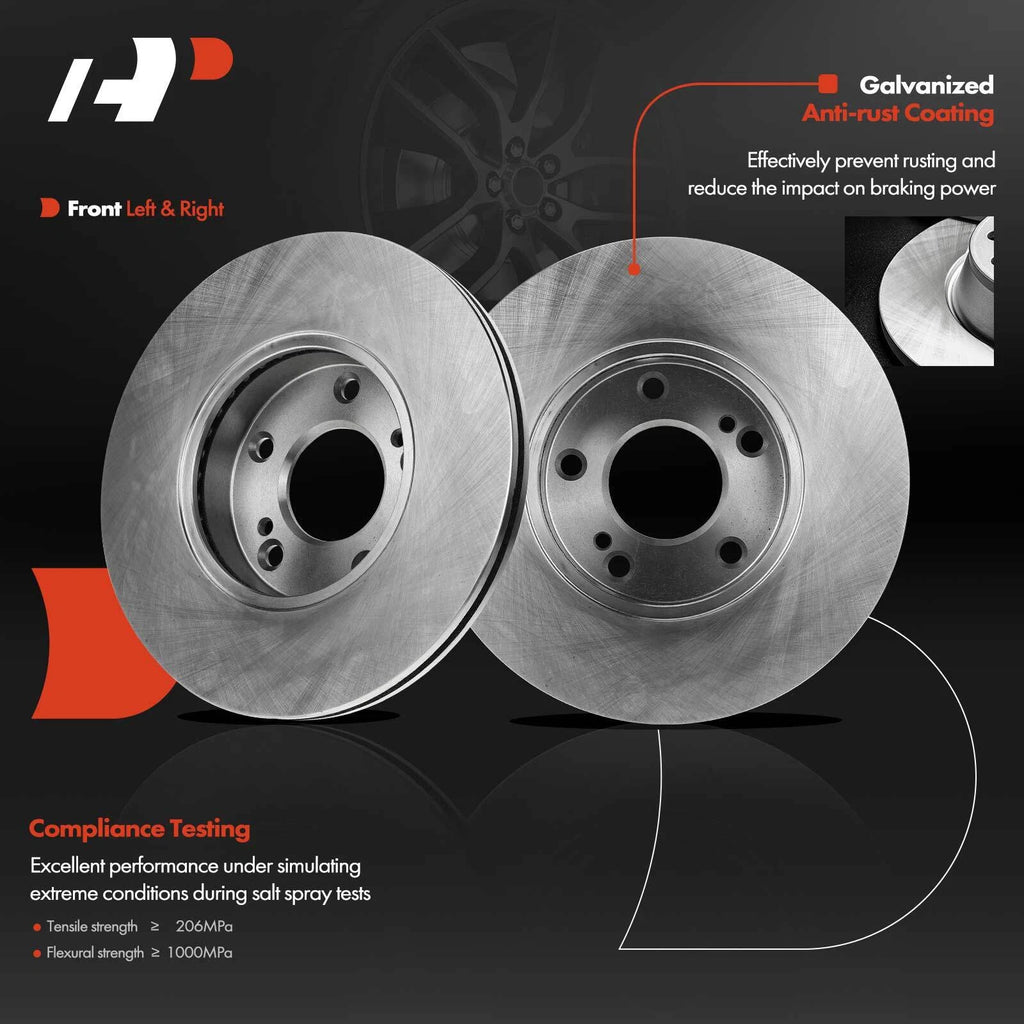 Set of 4 Disc Brake Rotors for Nissan Maxima (1994–1999)