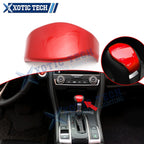 Red Gear Shift Knob for Honda Civic 10th Gen (2016–2021)