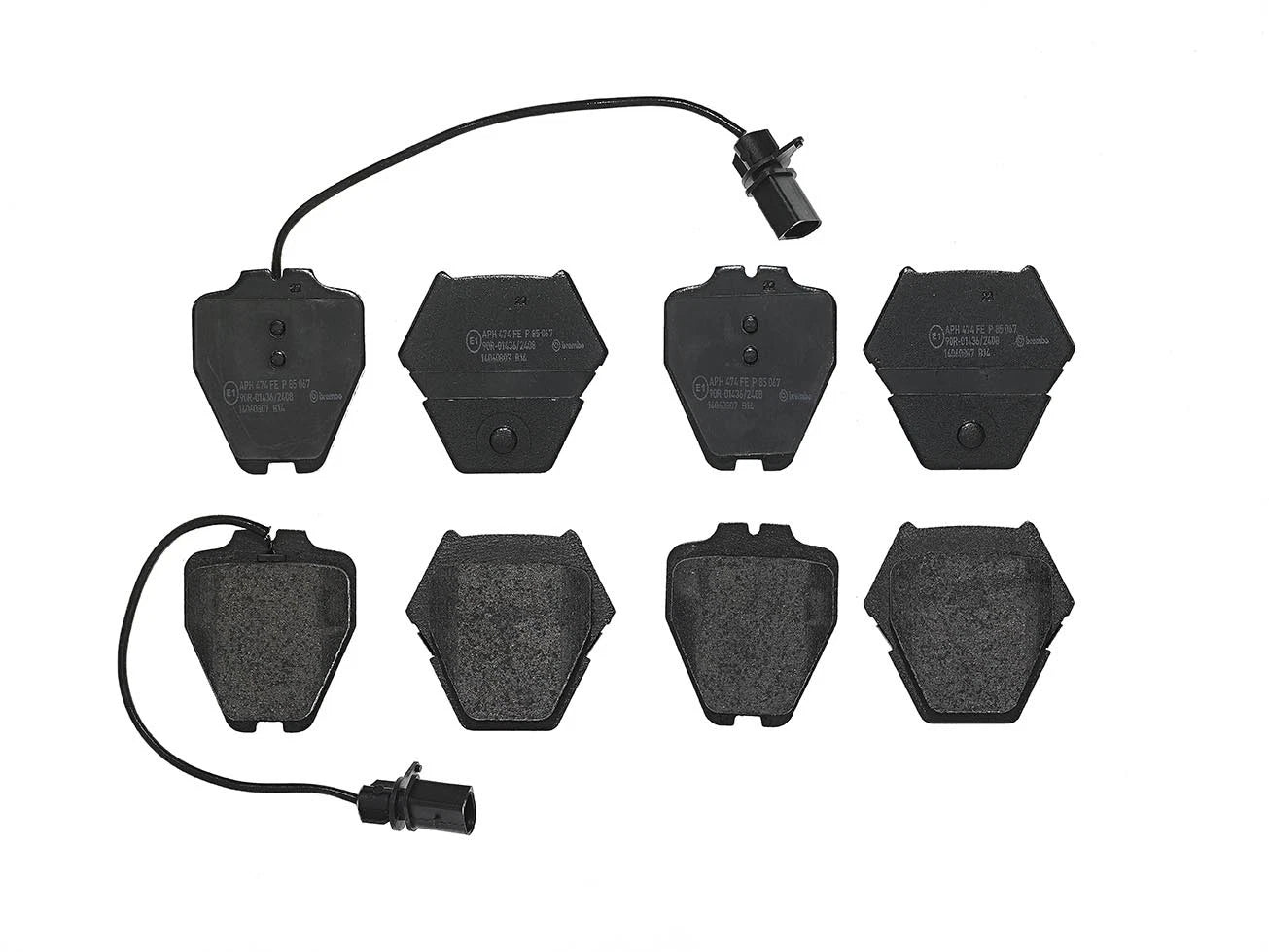 Brembo Front Low Met Brake Pad Set for Audi A4 A6 S4 Allroad VW Passat (2000–2023)