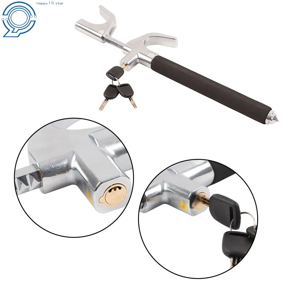 Steering Wheel Brake Lock for Universal Vehicles (Extendable)