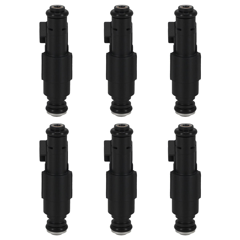 6PCS Gas Fuel Injector Assembly for Chevy Equinox 3.4L V6 (2005–2009) 2-18877