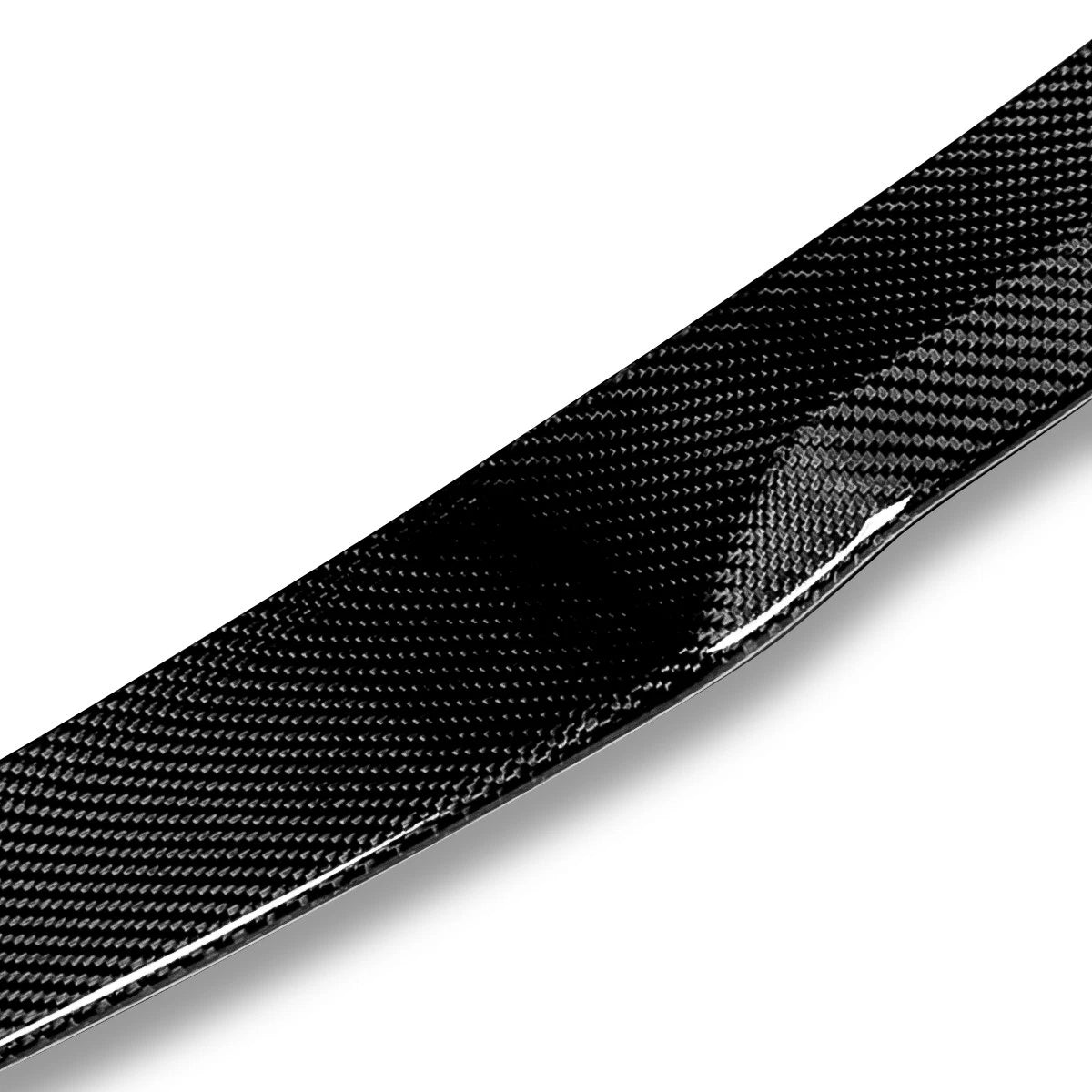 V-Style Carbon Fiber Trunk Lip Spoiler for Audi A4 Quattro (2017–2021)