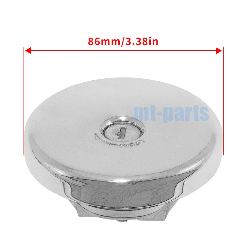 Fuel Gas Tank Cap Cover Keys for Kawasaki VN800 Vulcan 800 Drifter (2001–2006)