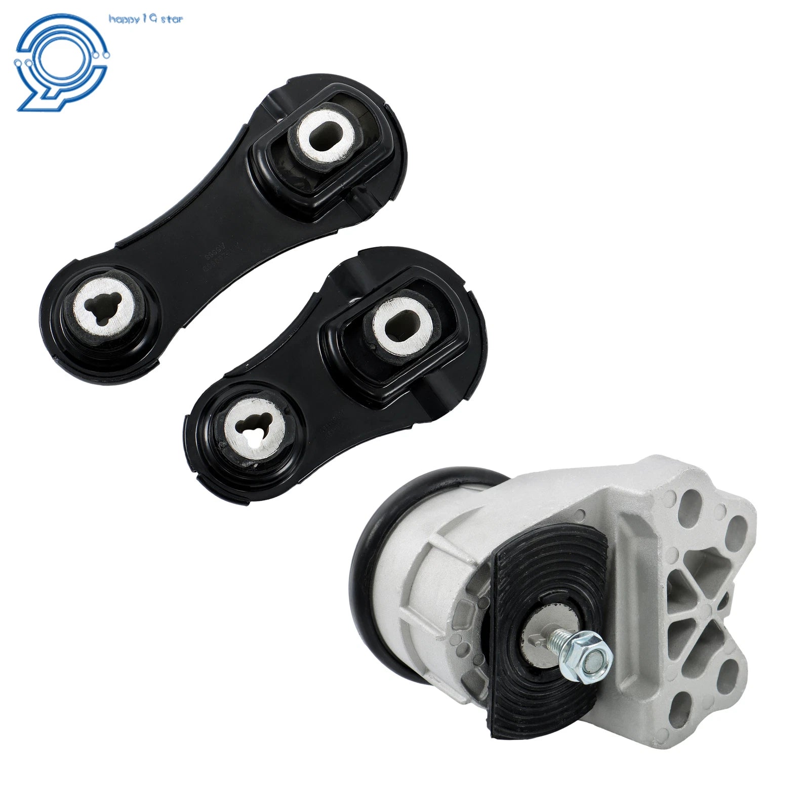 Set of 3 Torque Strut Mounts for Ford Explorer (2013–2017) 3.5L Turbo