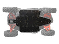 Heavy Duty 1/2" ARMW Full Skid Plate for Polaris RZR S 1000 (2016–2020)