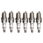 Set of 6 Iridium Spark Plugs for BMW E46 325i 330i E39 525i E66 760Li (1998–2006)